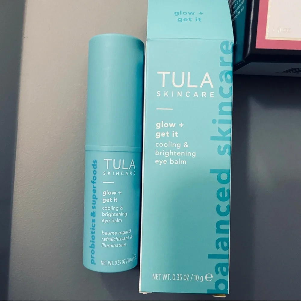 NEW Tula Eye Balm Glow and Get It